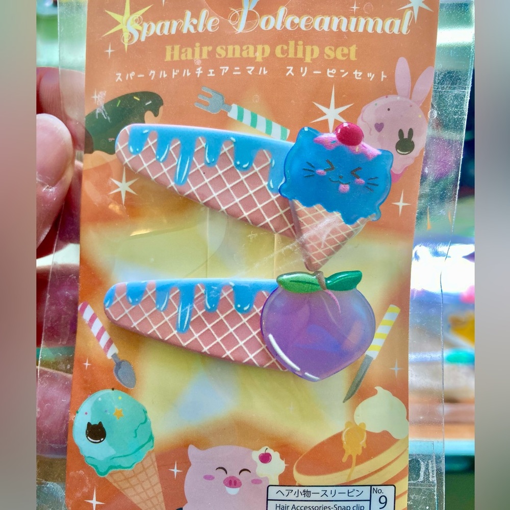 2 for $15 Japanese hair clips